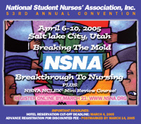 NSNA Convetion 2005 Poster for Salt Lake City