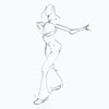 a series of gesture drawings