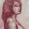 pencil study of model